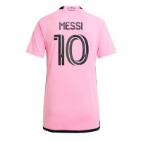 Dres Inter Miami Lionel Messi #10 Domaci za Žensko 2024-25 Kratak Rukav